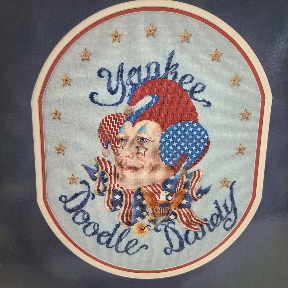 Fleur De Paris Yankee Doodle Dandy Cross-Stitch Chart Book Carol Costello - Picture 2 of 10